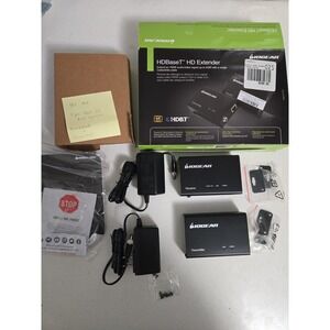 IOGEAR GVE330 HDMI Extender Kit 4K HDBaseT Over Cat6 230FT Open Box
